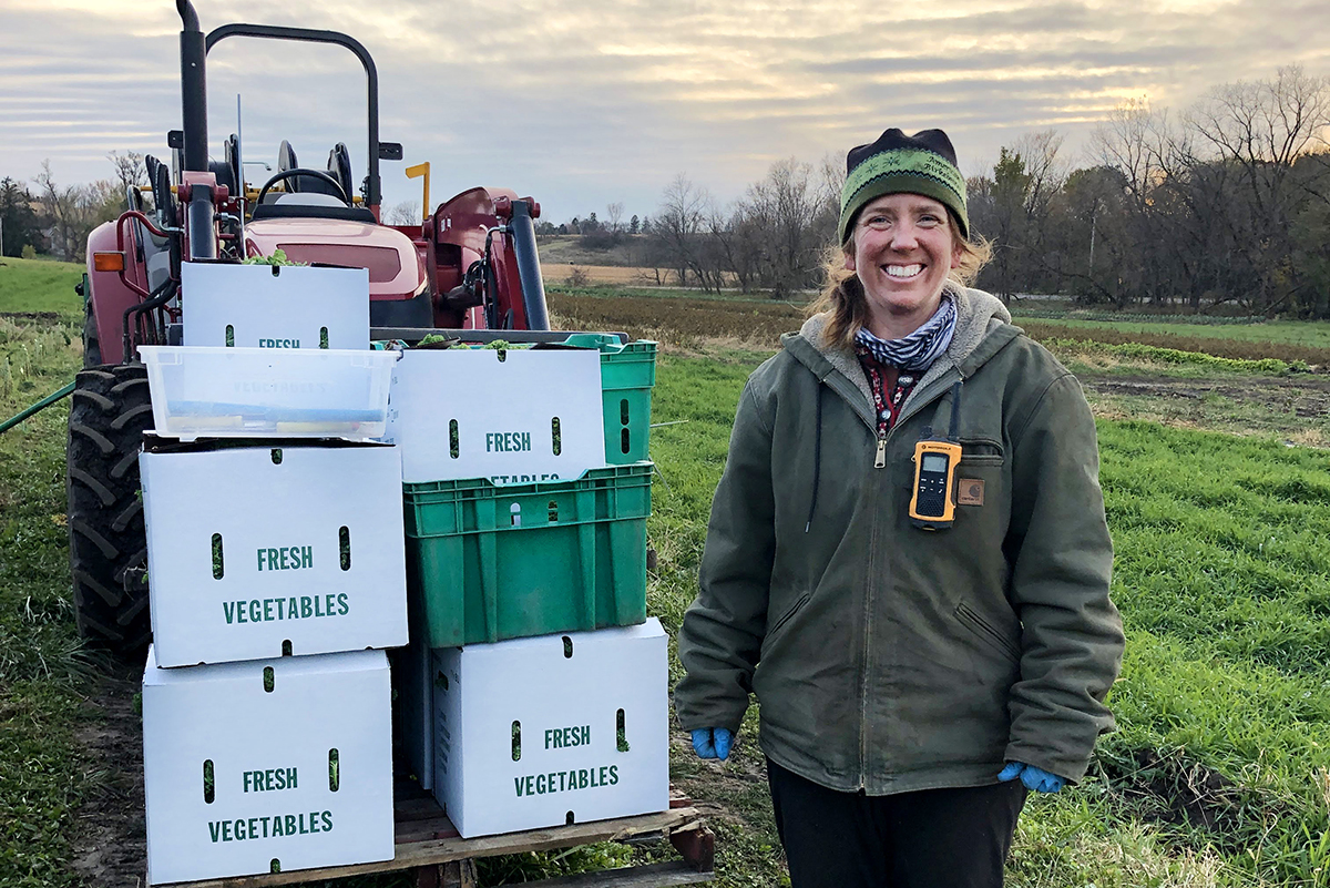 Seeds Farm Owner and St. Olaf College alum Rebecca Carlson