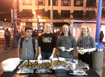 University of San Francisco Students Follow the Food