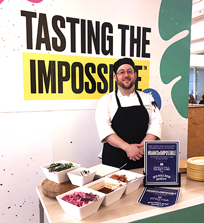 Bon Appétit Executive Chef Derek Ivancic Wins Impossible™ Burger 2.0 Contest