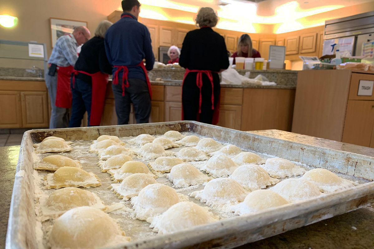 Ravioli made from-scratch