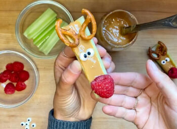 Healthy Kids-Inspired Winter Reindeer Snacks