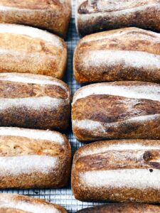 Loves of sourdough bread