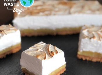 Stop Food Waste Day Recipe #3: Whole Lemon Meringue Bars