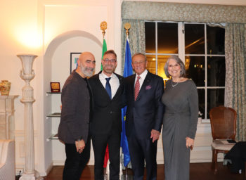 Fedele Bauccio Honored by Italian President and Consul General