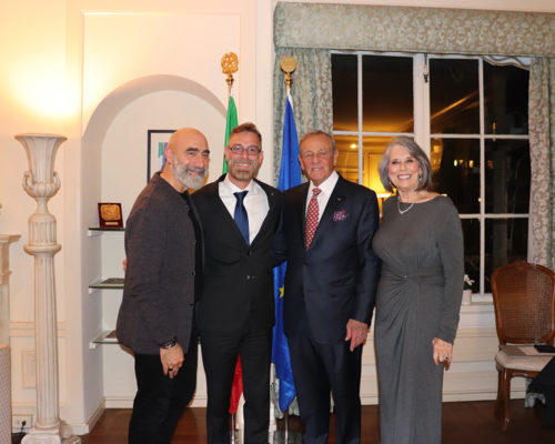 Fedele Bauccio Honored by Italian President and Consul General