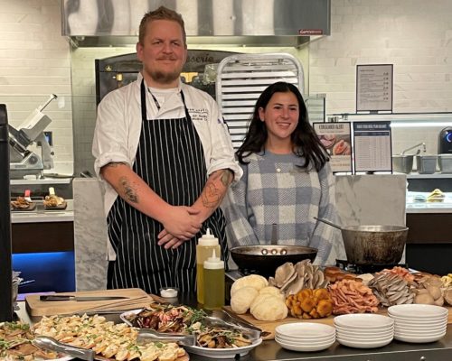 The Bon Appétit at Whitman Team Gets Funky During Mushroom Demonstration