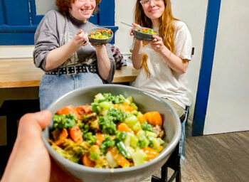 It’s a Plant-Based Party! Fellows Bring Vegetable Inspiration to College Residence Hall Kitchens