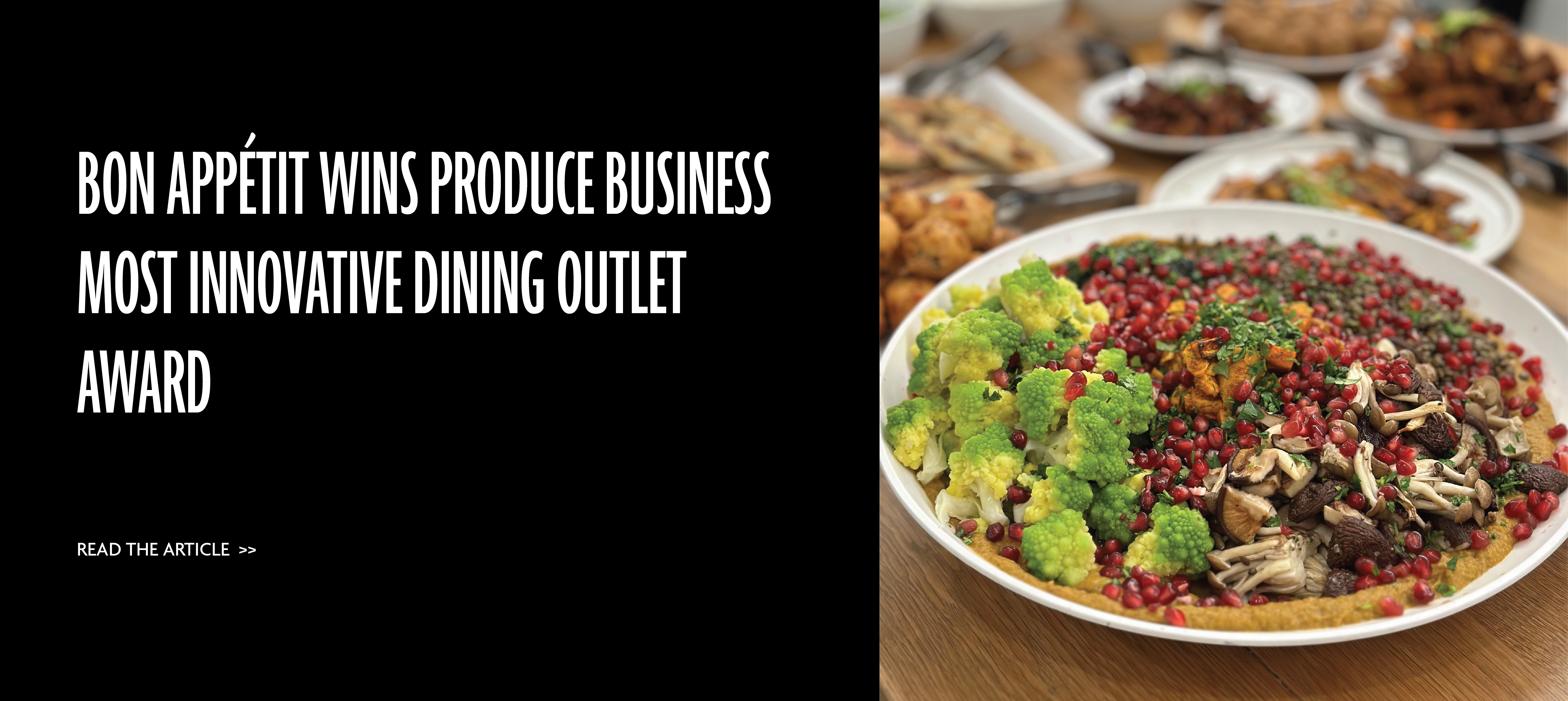 Bon Appetit Wins Produce Business Most Innovative Dining Outlet Award