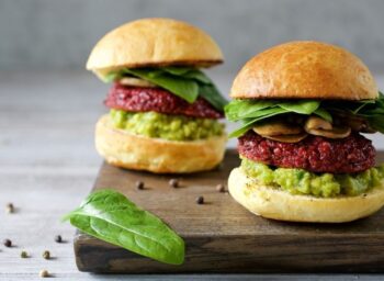 Black Bean Beet Burgers