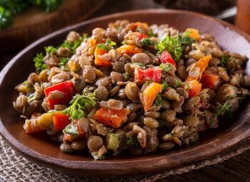 Bistro Lentil Salad with Carrots and Dijon