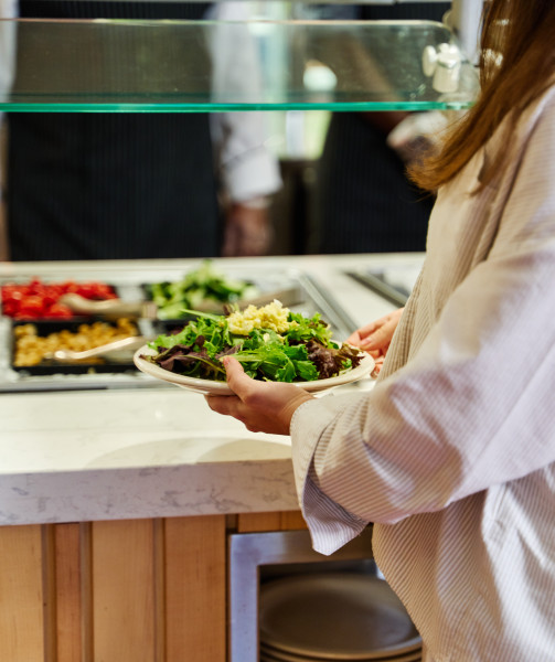 self serve salad bar