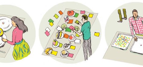 pinched fingers illustration