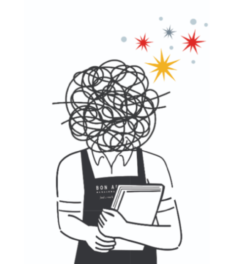 pinched fingers illustration