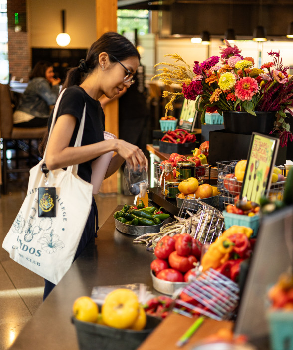 farmers market popup