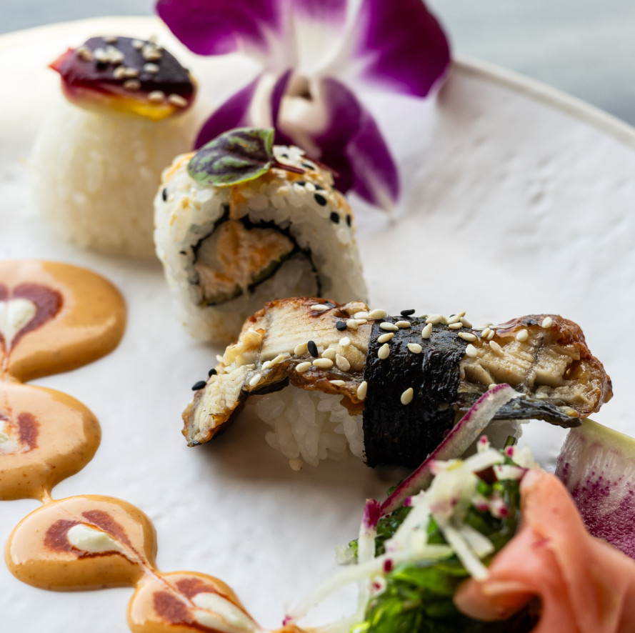 cultural - asian chef with tea