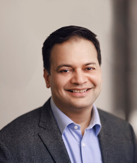 Headshot of Saajid Khan, incoming CEO of Bon Appetit Management Company