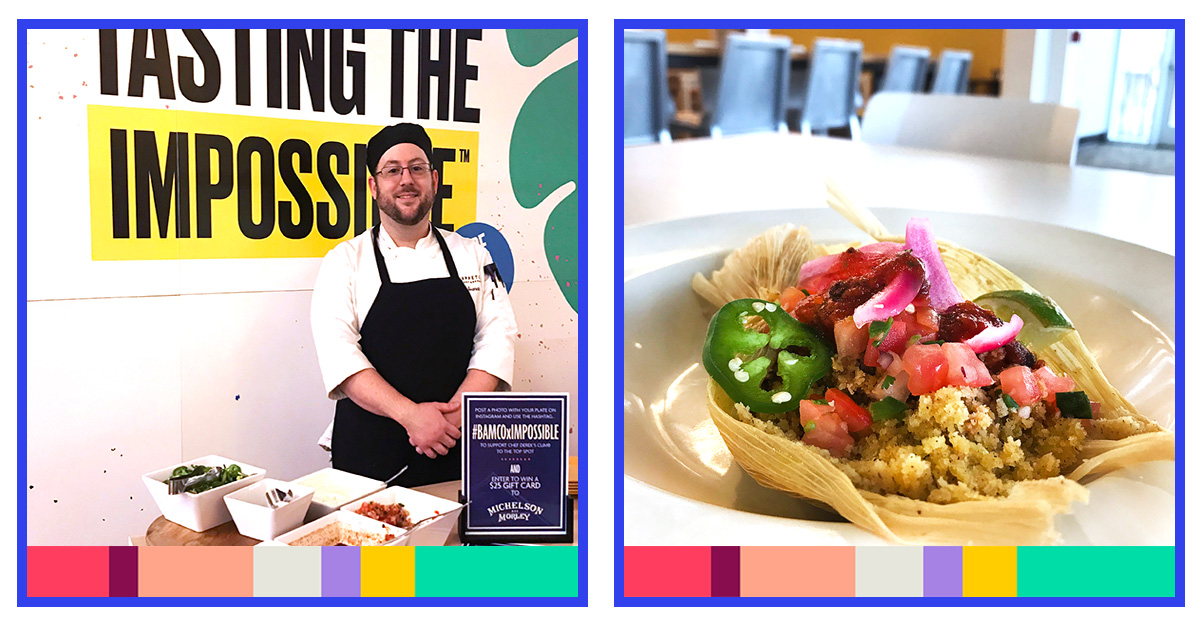 Derek Ivancic and his tamales