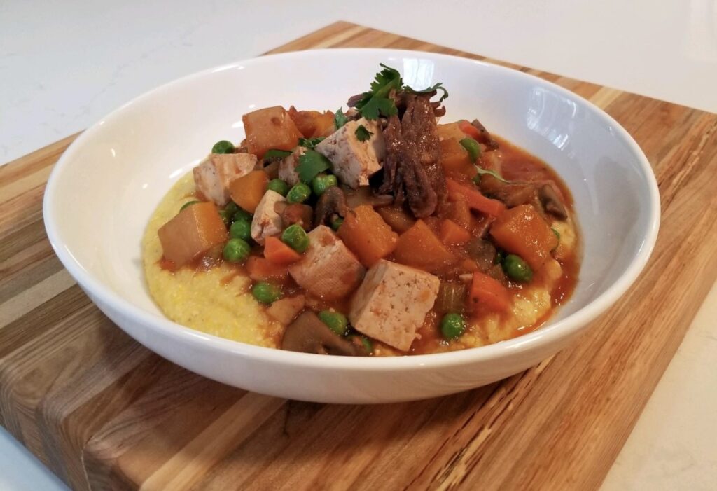 Braised Winter Vegetables, Tofu, and Short Ribs 